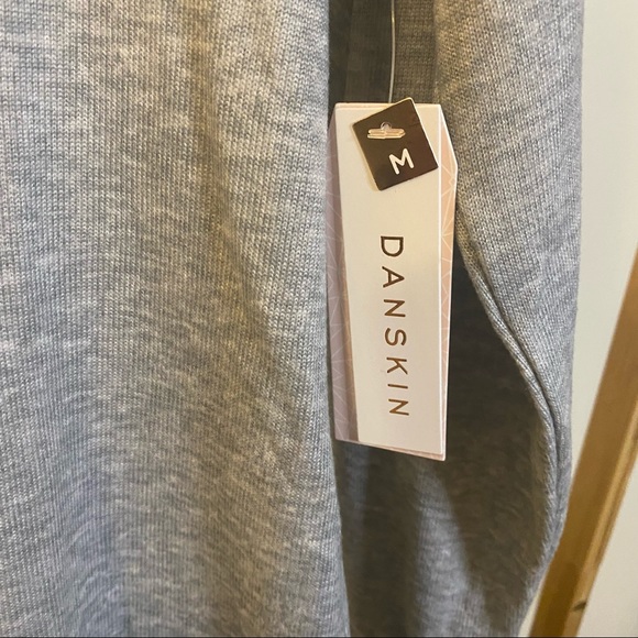 NEW Danskin Yoga + Wine Oh So Soft Lounge Top Shirt Sweater, Medium M, Gray - Picture 8 of 12